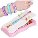 DIY Hand Rope Braider Set, Stretchy Bracelet Making Kit, Färgglad vänskapsarmband Maker, DIY Rope Bracelets, Vänner