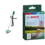 Bosch Trimmer AFS 23-37 (950 W, cutting diameter blade: 23 cm, cutting diameter line: 37 cm, in carton packaging) & Bosch F016800181 Extra-strong Thread 26cm (10 pack) for 26 Combitrim