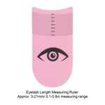 5ML Eyelash Growth Serum Eyebrow Enhancer Eyelash Length Measuring Ruler 10P GF0