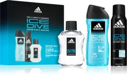 Ice Dive Adidas Edt 100ml, Shower Gel 250ml, 48h Deodorant Spray 150ml Gift Set
