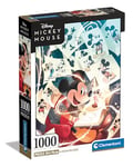 Clementoni Collection – Disney Mickey Mouse Celebration – 1000 pièces – Puzzle, Vertical, Divertissement pour Adultes, fabriqué en Italie, 39811, Multicolore