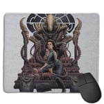 Alien Alternative Ending Ripley Chained Customized Designs Non-Slip Rubber Base Gaming Mouse Pads for Mac,22cm×18cm， Pc, Computers. Ideal for Working Or Game