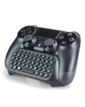 Numskull PlayStation 4 PS4 Bluetooth Wireless Mini Keyboard / Chatpad New Black