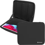 Étui De Transport Pour Tablette 12,9 Pouces Coques Rigides Pour Ipad Pro 2018 3e Génération/ 2020 Ipad Pro 4e Génération 12,9 Pouces, Pour Apple Magic Keyboard, Smart Keyboard Folio Noir