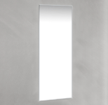 Macro Design Avlång Spegel : Badrumsmöbel Belysning - Utan Belysning, BADRUMSMÖBEL Spegel - Med Krom Ram