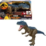 Mattel Jurassic World: Chaos Theory Netflix - Super Colossal Allosaurus Action Figure, Extra Large Dinosaur Can Swallow 20 Mini Figures, 38-inch Long XL Action Play Toy, Ages 4 Years & Up, HRX53
