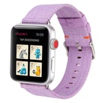 Apple Watch Series 5 40mm nylon watch band - Light Purple