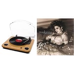 ION Audio Max LP - Vinyl Record Player/Turntable with Built In Speakers with Like a Virgin with True Blue with Like a Prayer