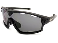 Bloc Forty Sports Sunglasses Matte Black with Vented Grey CAT.3 Lens X860
