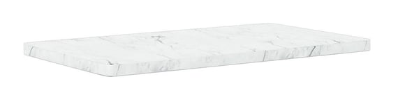 Montana Panton Wire Top Panel, D: 20, Hvid marmor