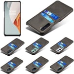 OnePlus Nord 2/9/9Pro/N10/N100/CE skal kort fodral svart - Svart OnePlus 9 Pro