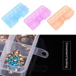 Compartments Clear Plastic Storage Box Jewelry Bead Screw O B