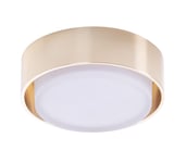 Azzardo AZ4390 - LED Kylpyhuoneen upotettu valo KASTORIA 7W/230V IP44 gold