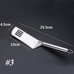 Pizza Cutter Steak Leak Shovel Stainless Steel 3