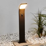 Lucande Timm – LED-pylväsvalaisin, liiketunnistin, 60 cm