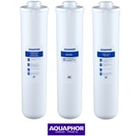 AQUAPHOR Set of Replacement Cartridges for CRYSTAL Water Filter - KH, K3, K7