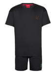 HUGO Iridium Short Set Svart