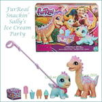 FurReal Snackin' Sally's Ice Cream Party with 40+ Sounds & Reactions Interactive