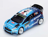 SPARK S4962 Ford Fiesta RS WRC MSport World Rally Team 4th Monte Carlo 2016 #NEW