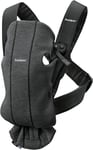 Baby Carrier Mini, 3D jersey, Charcoal grey