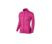Womens Nike Lucky Azalea Full Zip Pink Top Sweatshirt 846422 639