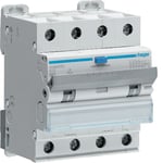 Hager ADM413C Personskyddsautomat 4-polig, 30 mA, B-karakteristik 13 A