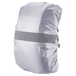 65-75L Waterproof Backpack Rain Cover with Reflective Strap XL Silver Tone