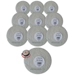 10x Filter Pads 100 Fine 2x Pack for the Better Brew MK4 Wine Filter Homebrew