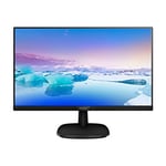 MMD Philips V-line 273V7QJAB - Écran LED 27" 1920 x 1080 Full HD (1080p) @ 60 Hz IPS 250 cd/m² 1000:1 5 ms HDMI, VGA, DisplayPort haut-parleurs noir, noir texturé