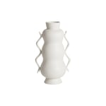 Eve Triple Bulb Vase, White