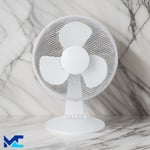 3 Speed Desk Air Colling Fan 12 Inch Oscillating  Fan