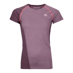 Ortovox 120 Cool Tec Fast Upward - T-shirt en laine mérinos femme Wild Berry L