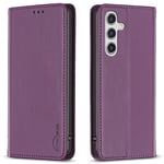 BINFEN COLOR BF18 Samsung Galaxy A36 5G Fodral - Mörk Lila