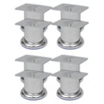 Soffben 8 st rund krom 60 mm