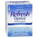 Refresh Optive Lubricant Eye Drops Single-Use Container