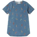 Stella McCartney Kids Broderad Jeansklänning Blå | Blå | 3 years