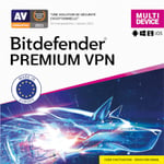 Bitdefender Premium VPN - 10 appareils - Abonnement 1 an