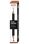 NYX Micro Contour Duo Pencil for Lips and Eyes Deep 04 Eyeliner Eyes