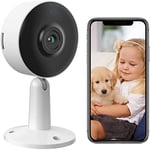 ARENTI Smart Baby Monitor with Mobile App,1080p FHD, IN1 Video Baby Monitor,Sound & Motion Detection, 2 Way Audio, Night Vision, Indoor Security Dog Camera, Works with Alexa & Google