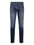 Anbass Trousers Slim Hyperflex Dust Blue Replay