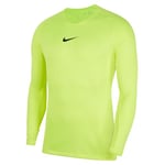 NIKE Men's Nike Park First Layer Thermal Long Sleeve Top, Volt/(Black), S