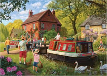 Falcon Deluxe Countryside Locks Jigsaw Puzzle (1000 Pieces)