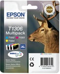 Genuine Epson T1306 Multipack Ink Cartridge for BX320FW WF-7525 WF-7015 WF-7515