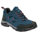 Regatta Holcombe Iep Low Walking Shoes (morroccan Blue/red Violet)