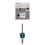 Bosch Professional Hole Saw Progressor for Wood & Metal (Ø 140 mm) + 1x Power Change Plus Adapter (Socket 3/8" hexagonal shank, HSS-G Drill Bit Ø 7.15 x 85 mm)