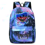 Poppy Playtime Huggy Wuggy Ryggsäck Ryggsäck Skola för barn . 3