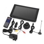 Socobeta Portable Digital TV Analog Car Televisions with DVB-T-T2 1024x600 Resolution Portable TV 10inch for Bedroom Kitchen Car(UK Plug)
