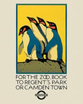 Transport For London For the Zoo, Book to Regent's Park 40 x 50cm Canvas Prints, Polyester, Multi Coloured, 40x50x3.2 cm