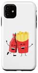 iPhone 11 Friendship Day Best Friends – Cute Ketchup & Fries Graphic Case
