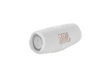 JBL Charge 5 Hvid - Vandtæt - mobil højttaler